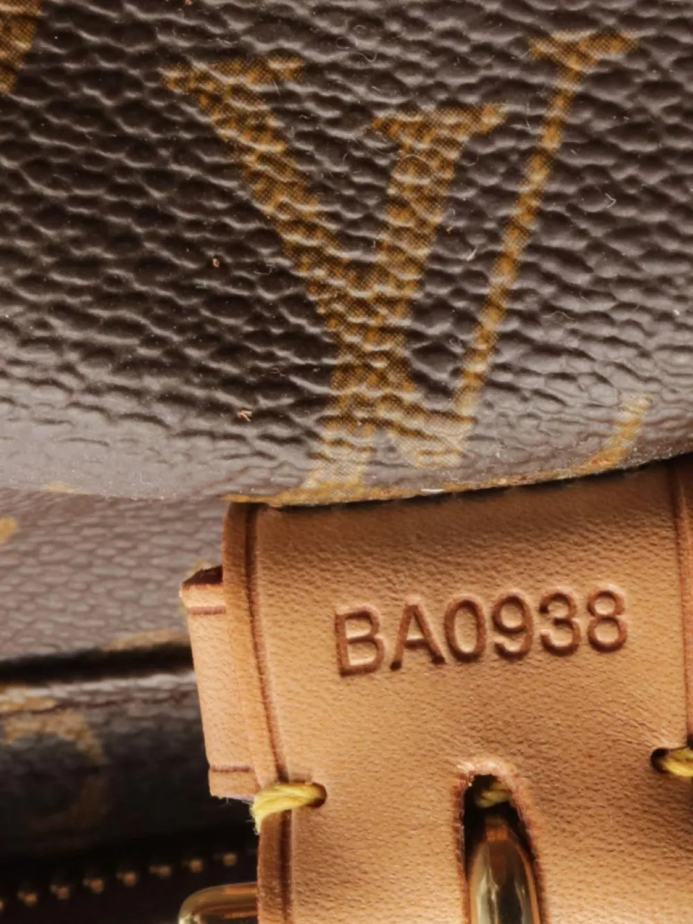 Pre-owned Louis Vuitton 1998 Montsouris Gm Backpack In Brown