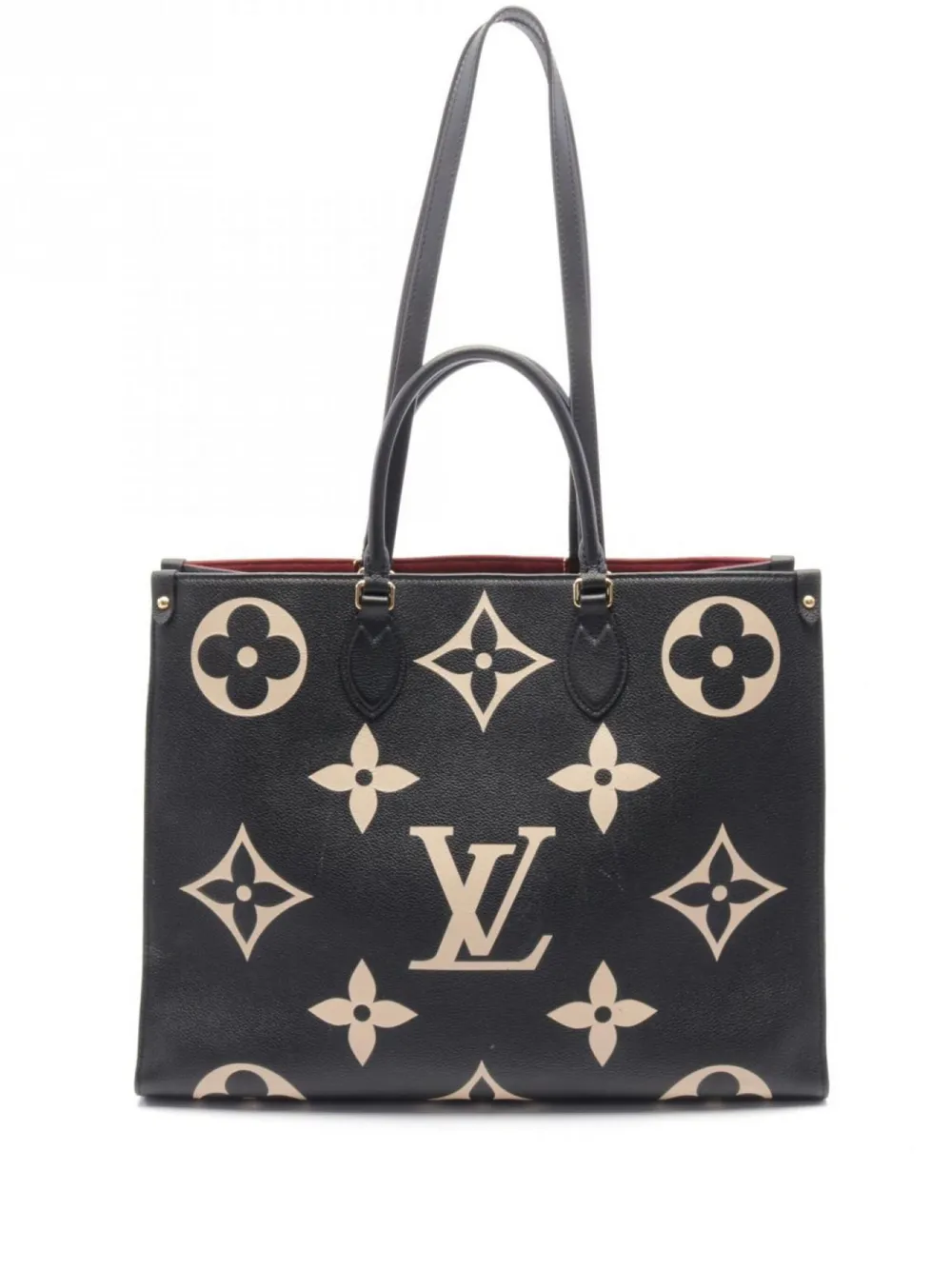 Pre-owned Louis Vuitton 2021 Onthego Gm Tote Bag In ブラック