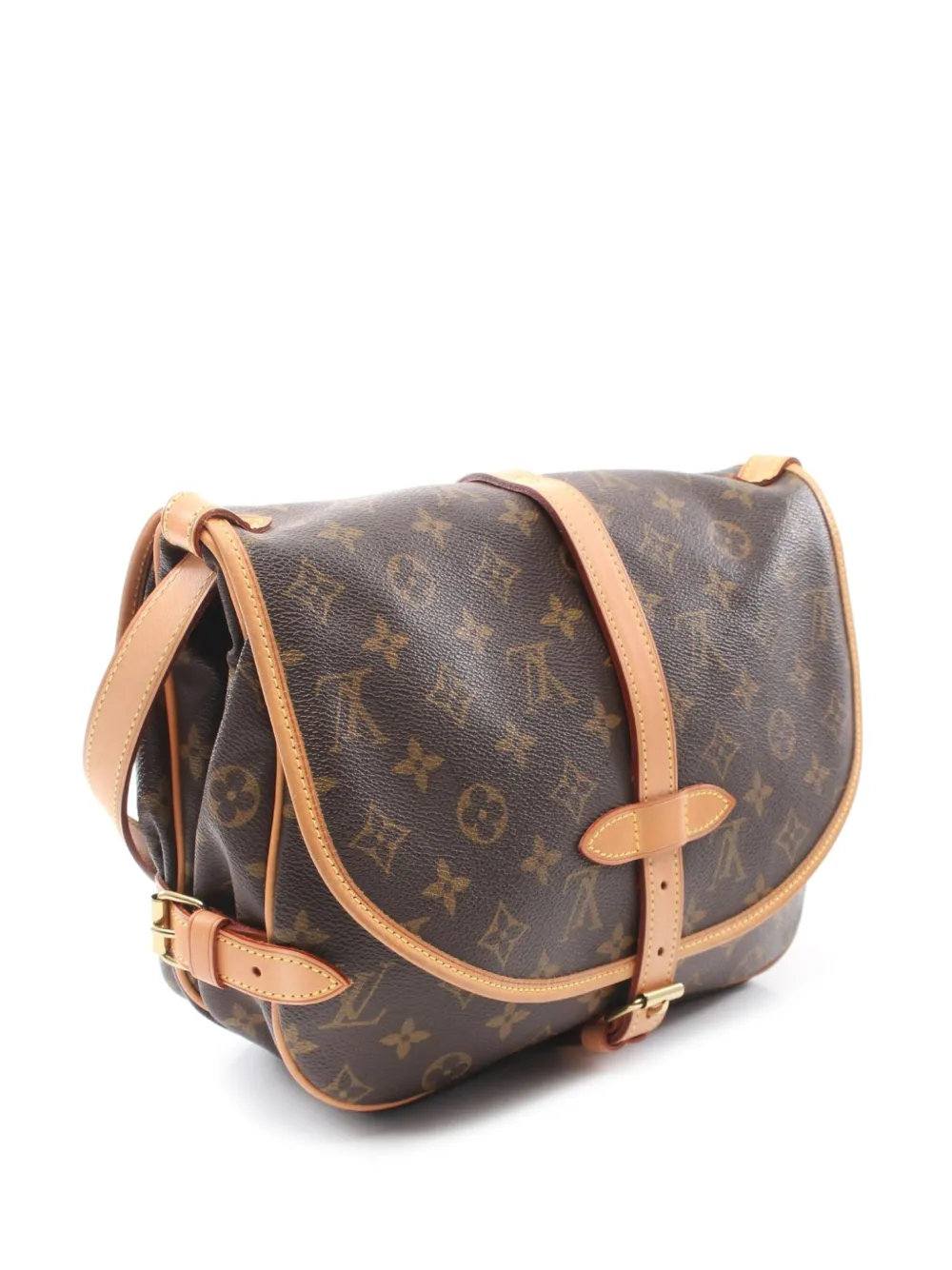 Louis Vuitton Pre-Owned 2005 Saumur 30 schoudertas - Bruin