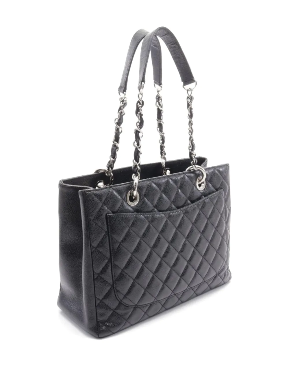 CHANEL Pre-Owned 2013-2014 Grand Shopping tote bag - Zwart