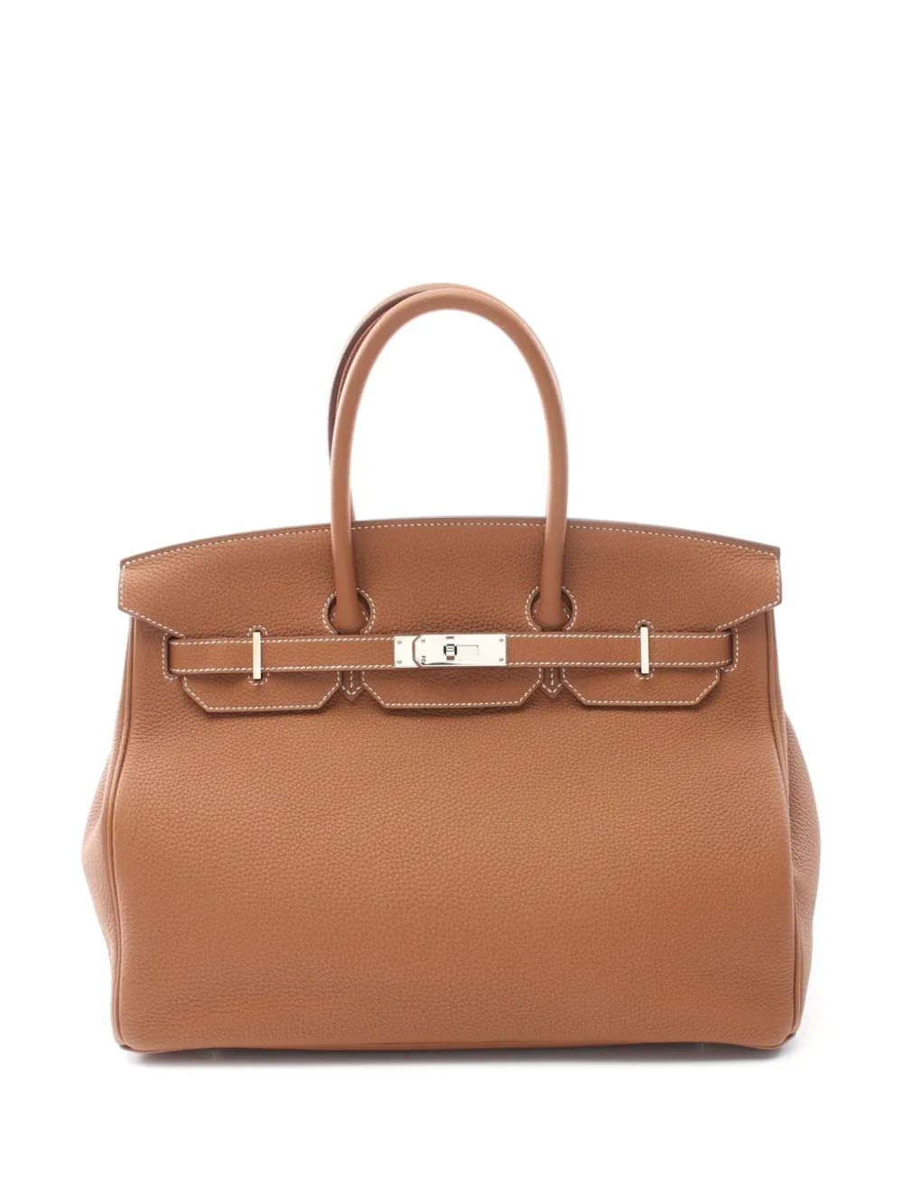 Hermès Pre-Owned 2020s バーキン 35 ハンドバッグ - ブラウン Hermès Pre-Owned 2020s バーキン 35 ハンドバッグ - ブラウン