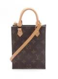 Louis Vuitton Pre-Owned 2021 Petit Sac Plat two-way bag - Brown