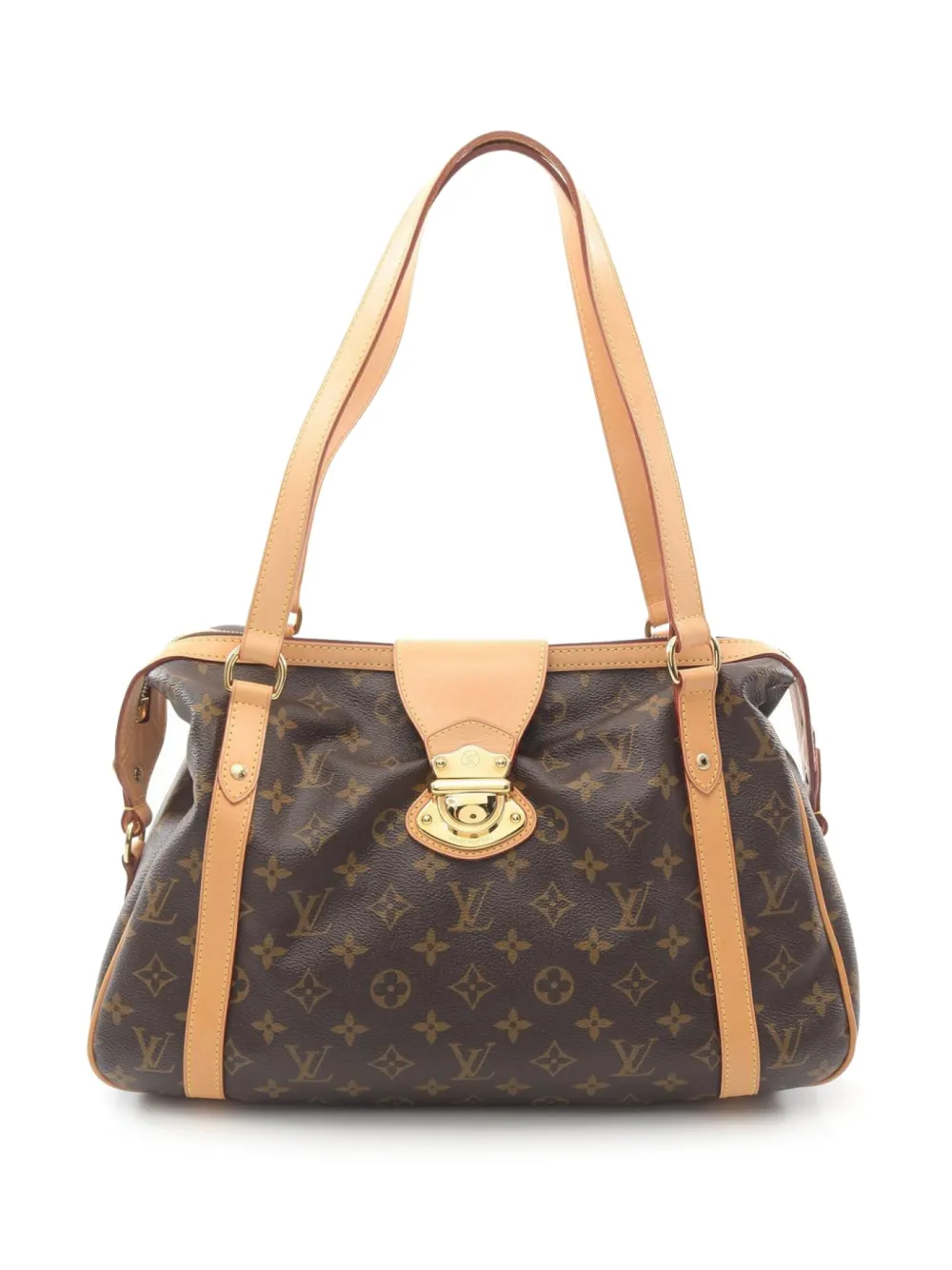 Louis Vuitton Pre-Owned 2009 ストレーザ PM ハンドバッグ - ブラウン Louis Vuitton Pre-Owned 2009 ストレーザ PM ハンドバッグ - ブラウン