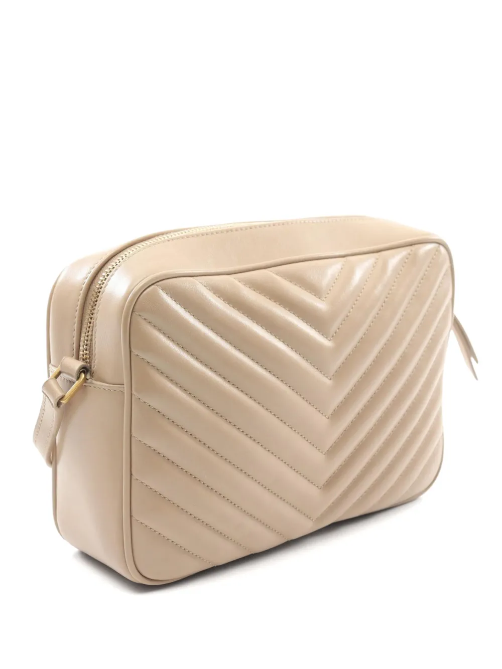 Saint Laurent Pre-Owned 2010s Lou shoulder bag - Beige