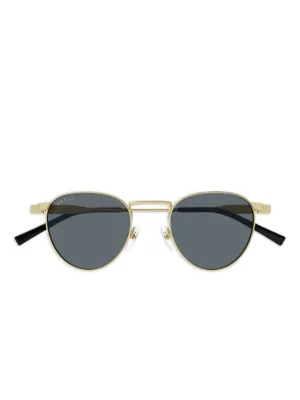 Gucci Eyewear GG1962S ダブルブリッジ サングラス | ゴールドトーン