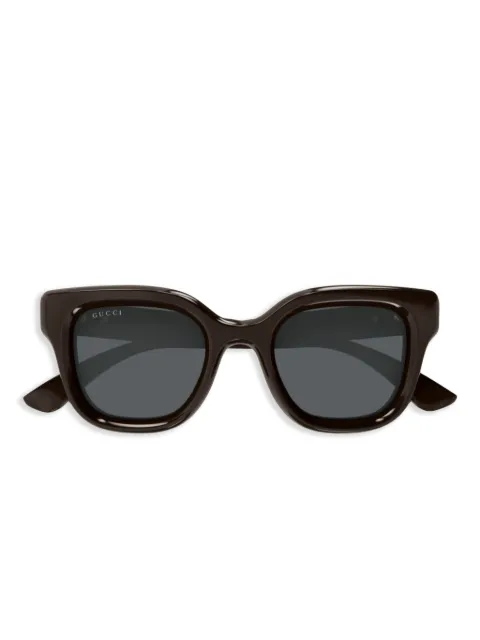 Gucci Eyewear logo-plaque sunglasses 