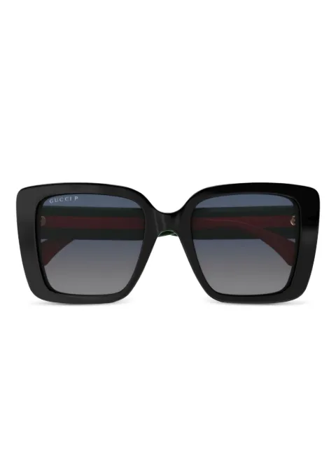 Gucci Eyewear lentes de sol con detalle Web