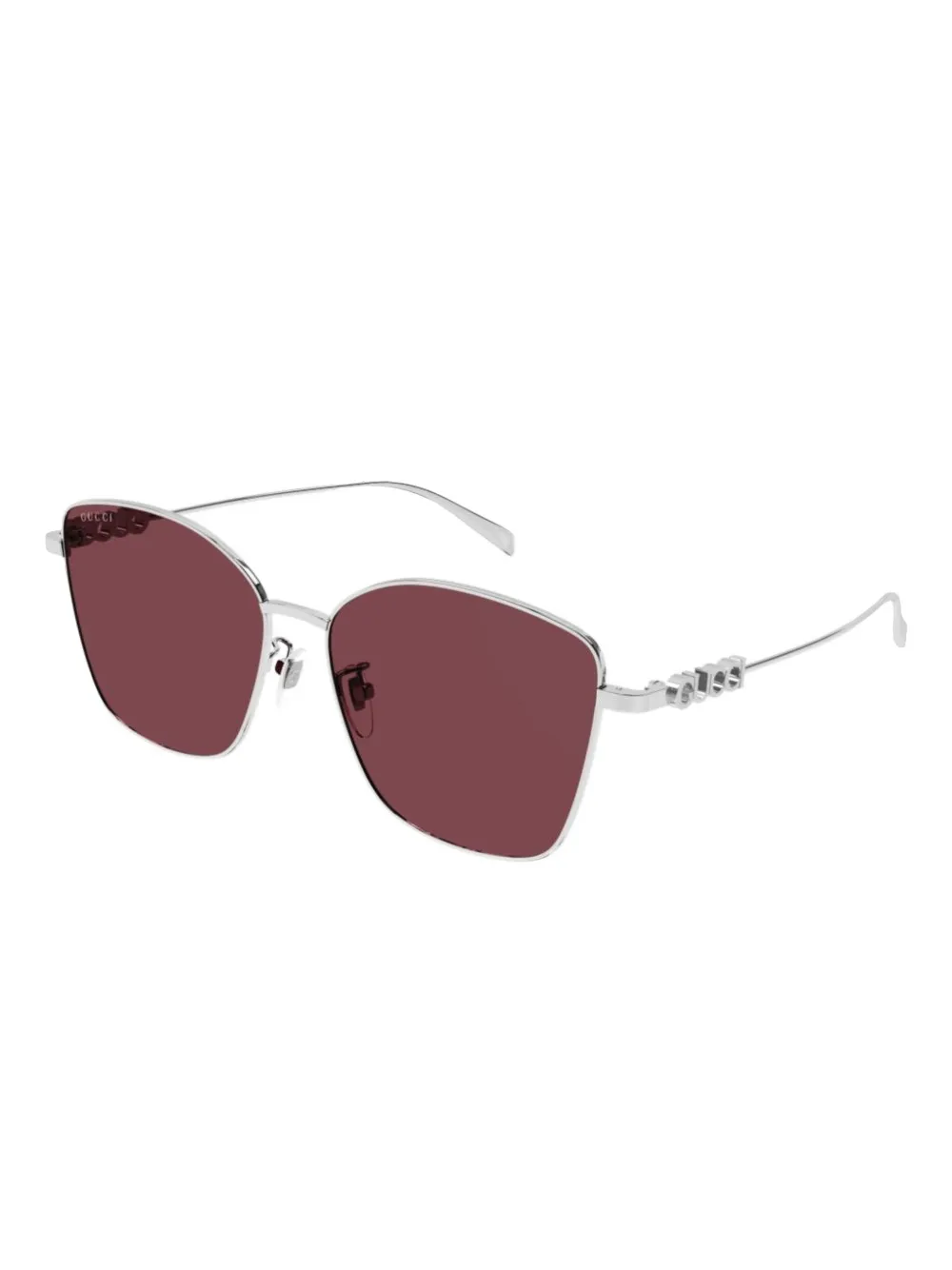 Gucci Eyewear Butterfly sunglasses - Zilver