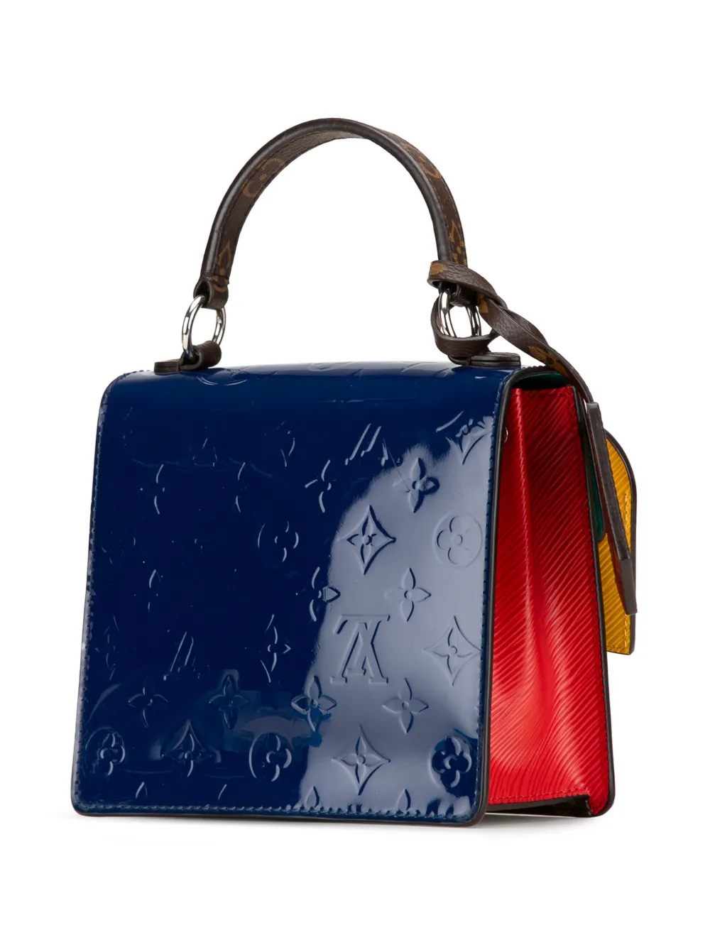 Louis Vuitton Pre-Owned 2019 Spring Street gelakte boekentas met monogram - Blauw