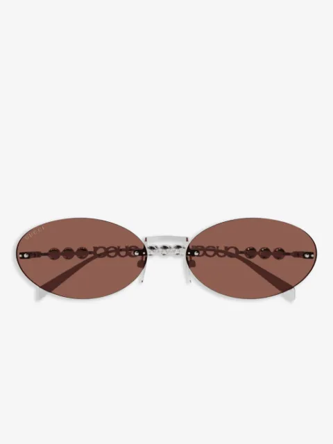 Gucci Eyewear oval sunglasses