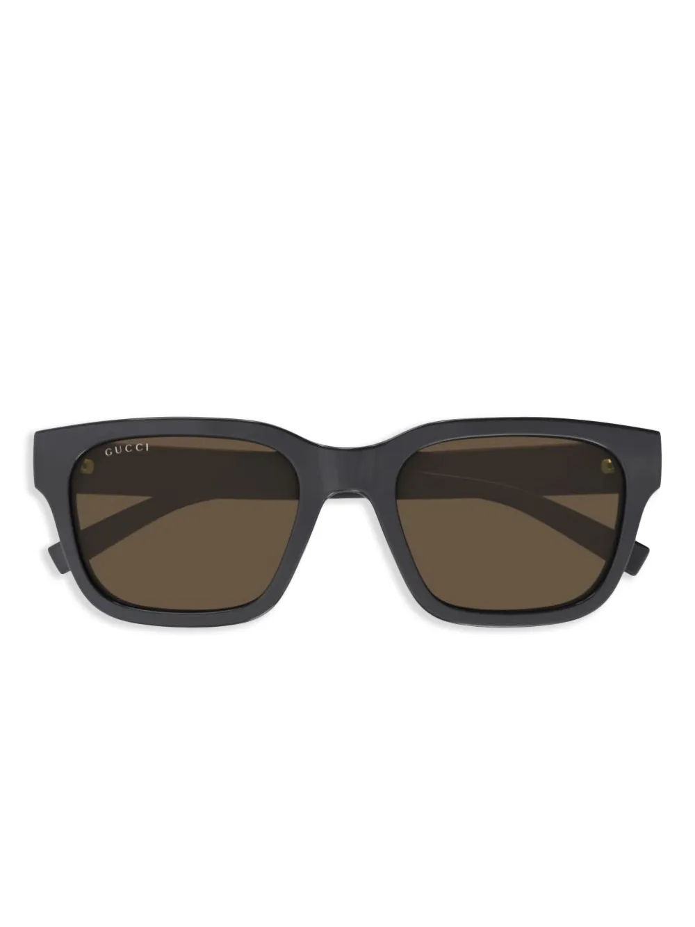 Gucci Eyewear Zonnebril met Signature Web-detail Zwart