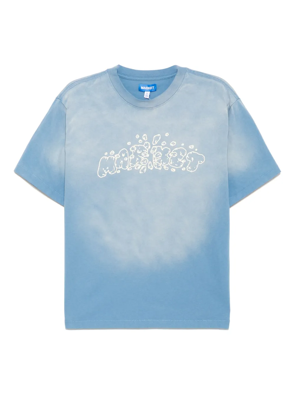 MARKET Crash T-shirt Blauw