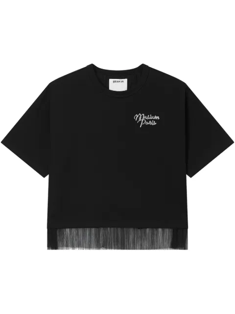 Musium Div. logo-embroidered T-shirt 