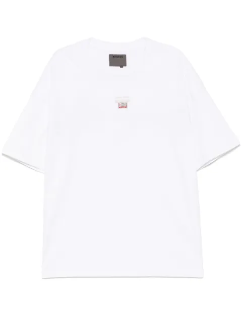 Musium Div. logo-embroidered T-shirt