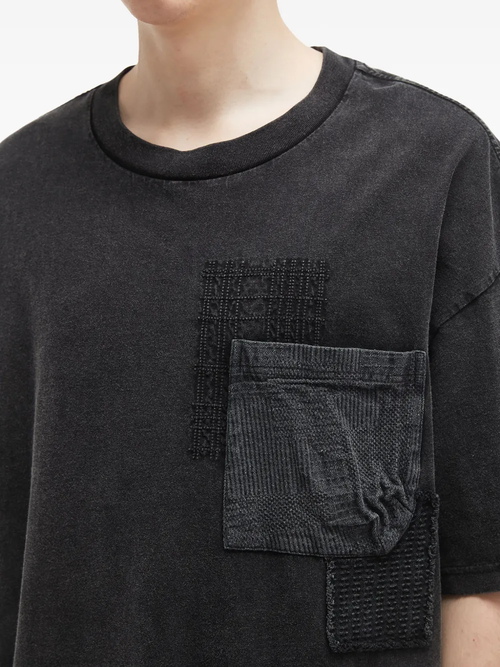 Musium Div. Katoenen T-shirt Zwart