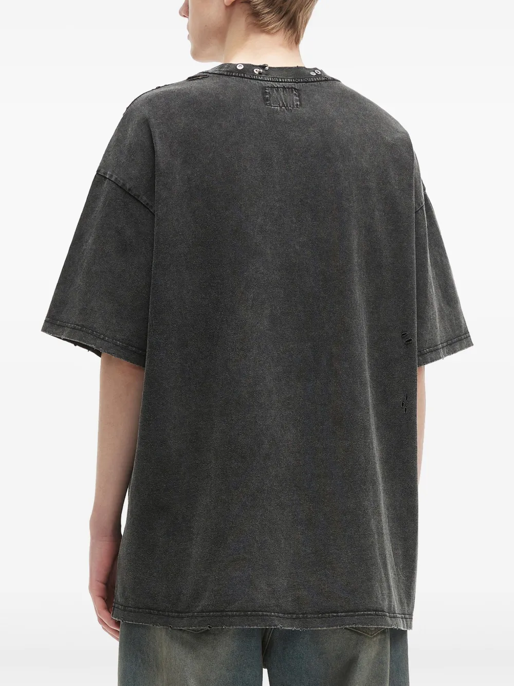 Musium Div. Katoenen T-shirt Grijs