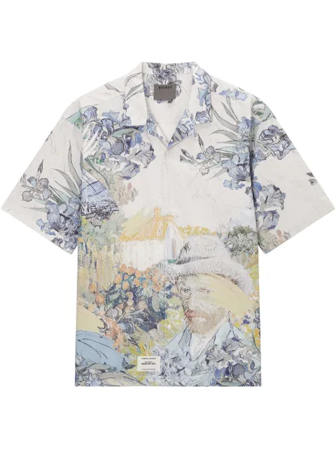 Musium Div. camisa de algodón