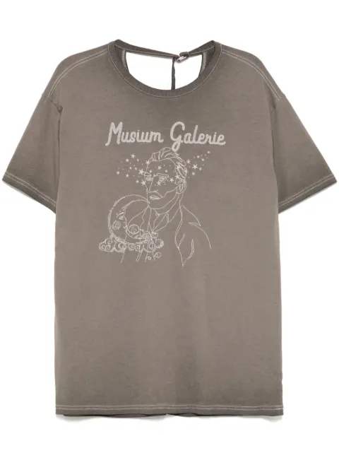 Musium Div. embroidered T-shirt