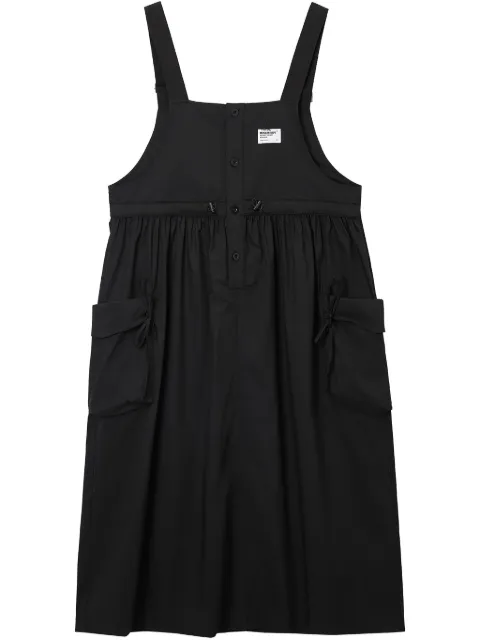 Musium Div. vestido midi con parche del logo