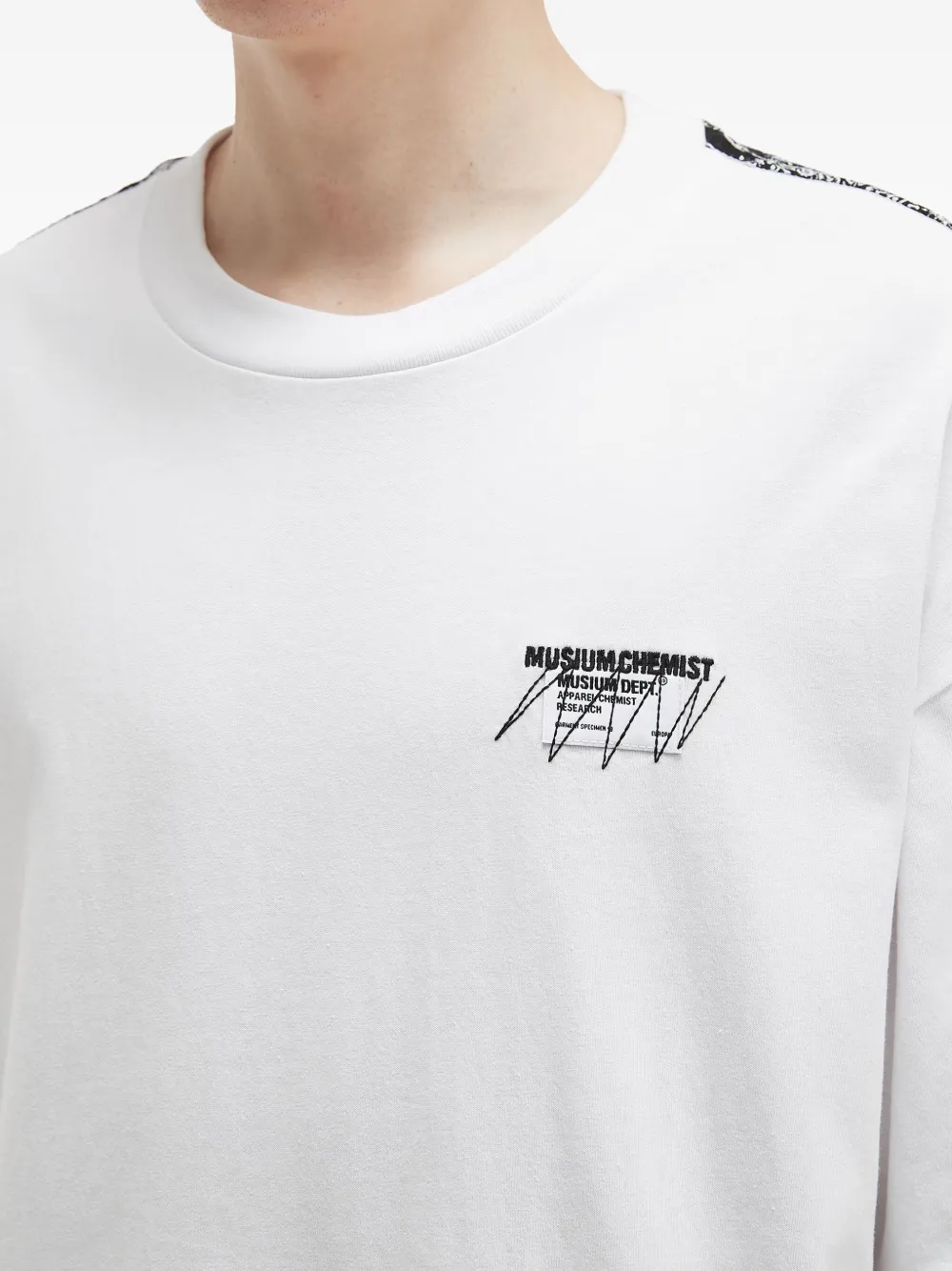Musium Div. Katoenen T-shirt Wit
