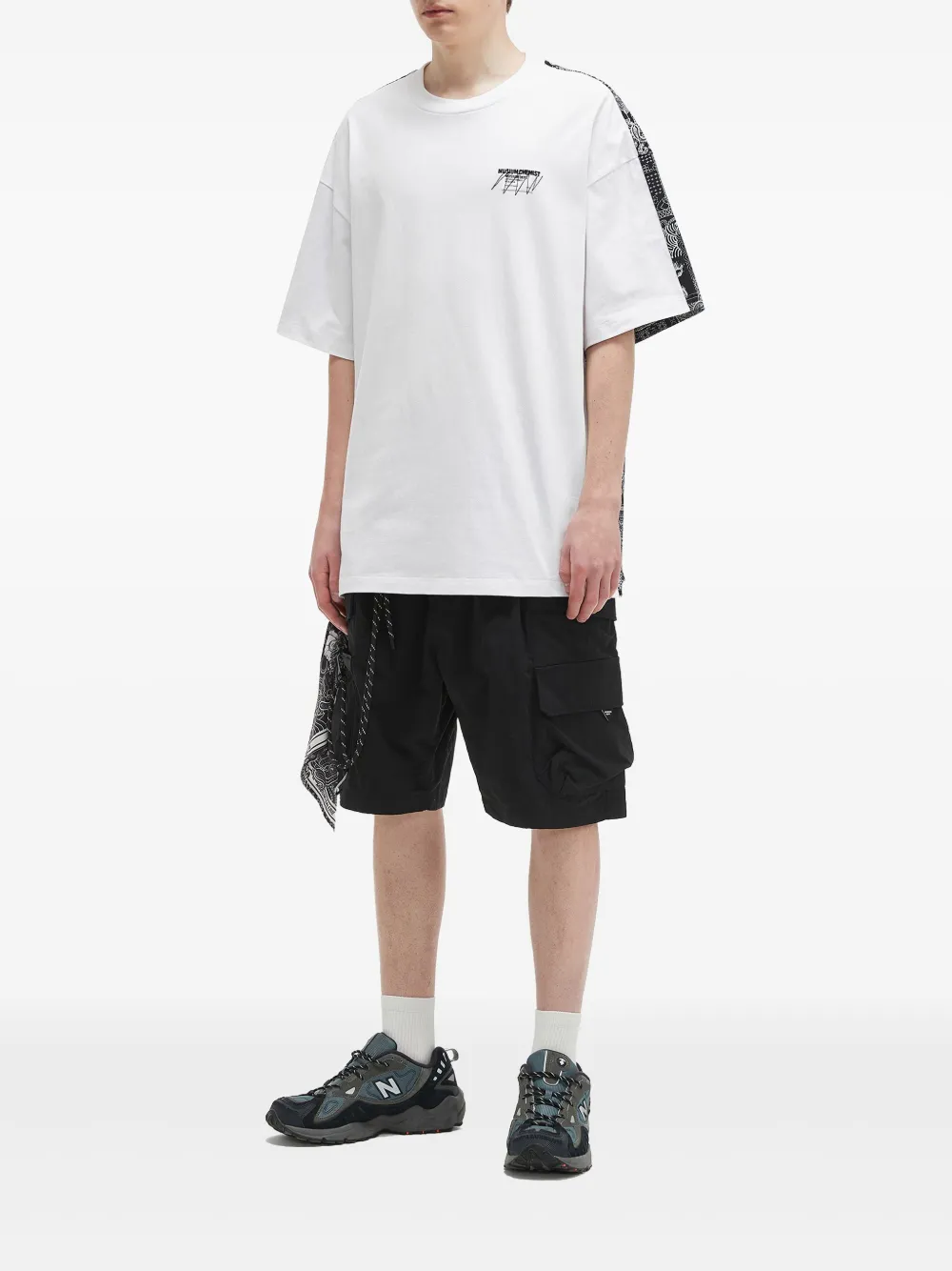Musium Div. Katoenen T-shirt Wit
