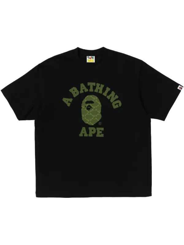 A BATHING APE® コットン Tシャツ | ブラック | FARFETCH JP