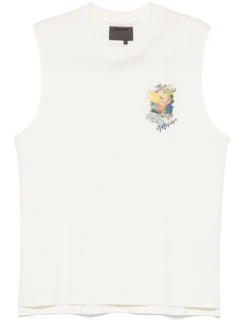 Musium Div. graphic-print vest