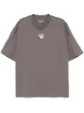 Musium Div. logo-embroidered T-shirt - Grey