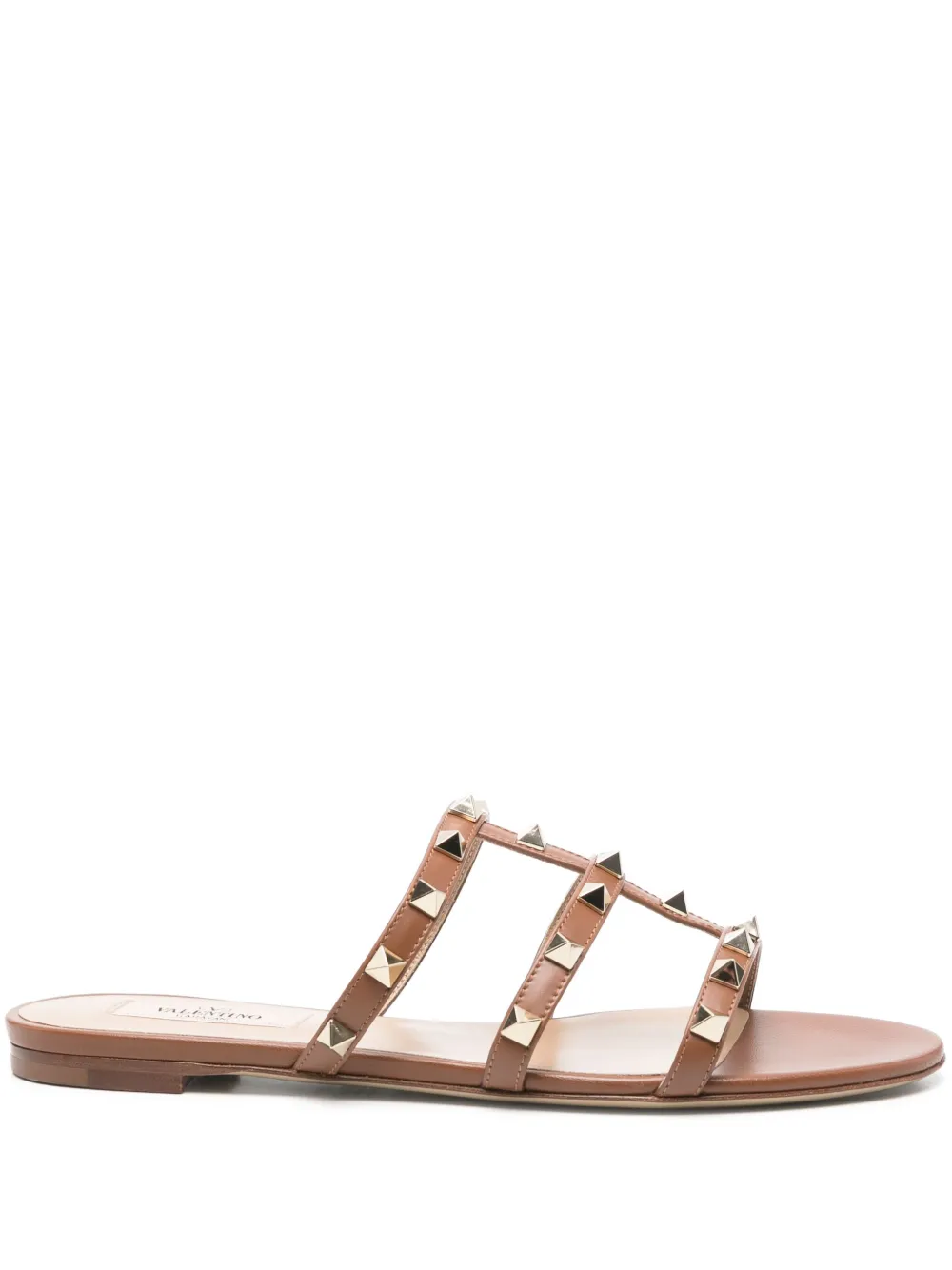 Valentino Garavani Rockstud sandals Brown