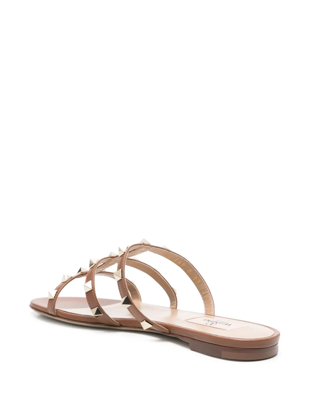 Valentino Garavani Rockstud sandals Brown