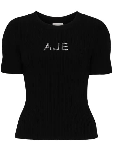 Aje top tejido de canalé