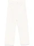 MOTHER The Lil zip rambler jeans - White