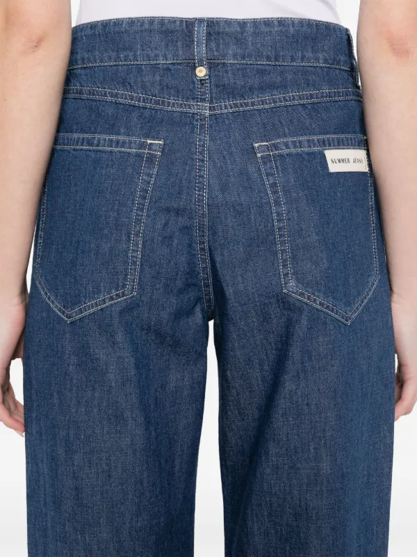 【送料&関税込】'S Max Mara Blue Cotton Polly Jeans 29048535_58335712_600.jpg