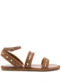 Valentino Garavani Rockstud sandals - Brown