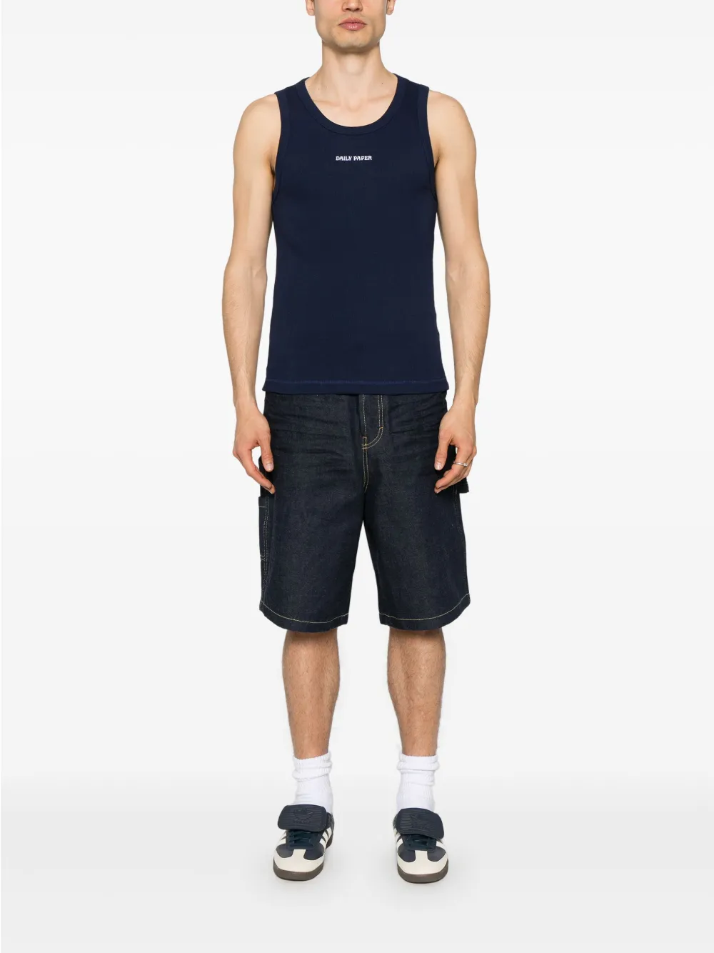 Daily Paper Dias tanktop - Blauw