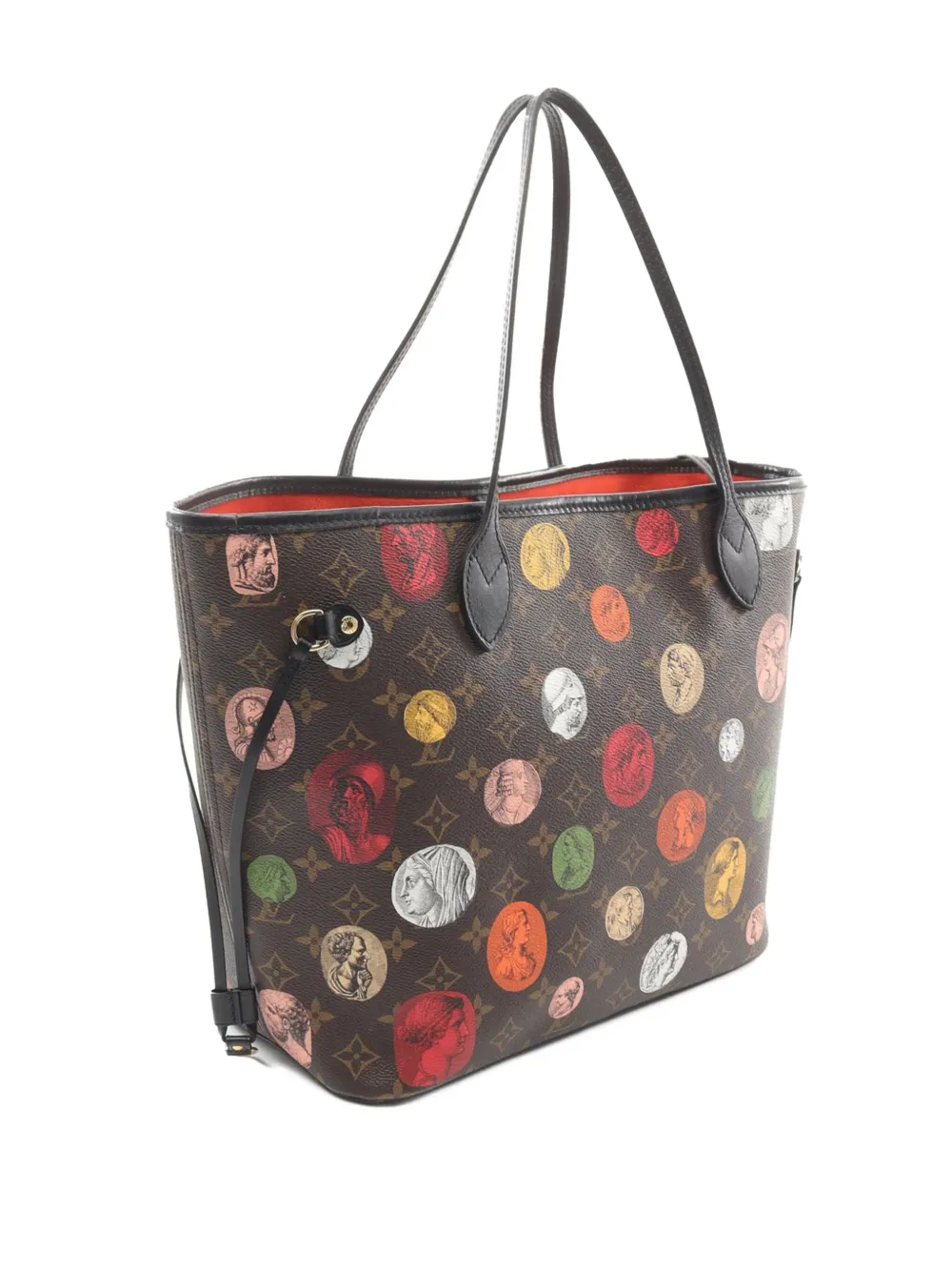 Louis Vuitton Pre-Owned 2021-2024 Fornasetti Monogram Cameo Neverfull MM tote bag - Bruin