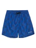 Daily Paper dotted swim shorts - Blue