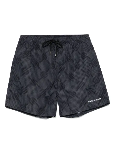 Daily Paper dotted swim shorts