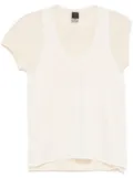 PINKO Mark top - Neutrals