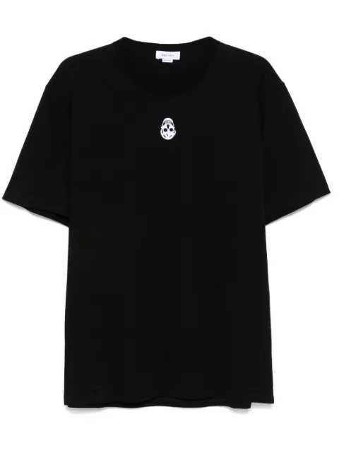 Alexander McQueen skull-flocked T-shirt