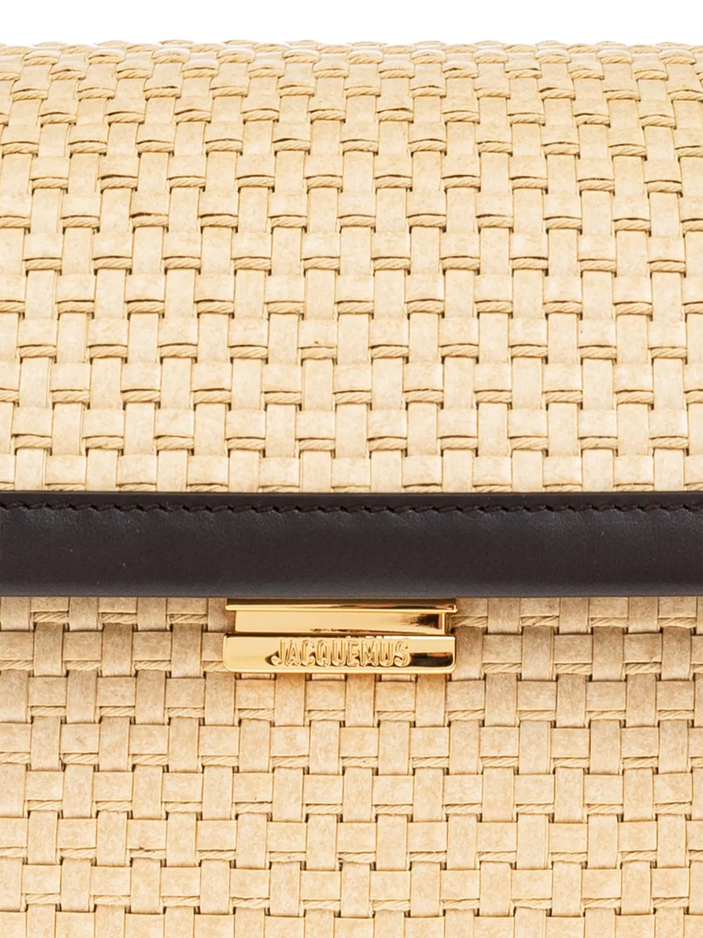 Jacquemus Le Rond Carre schoudertas Beige