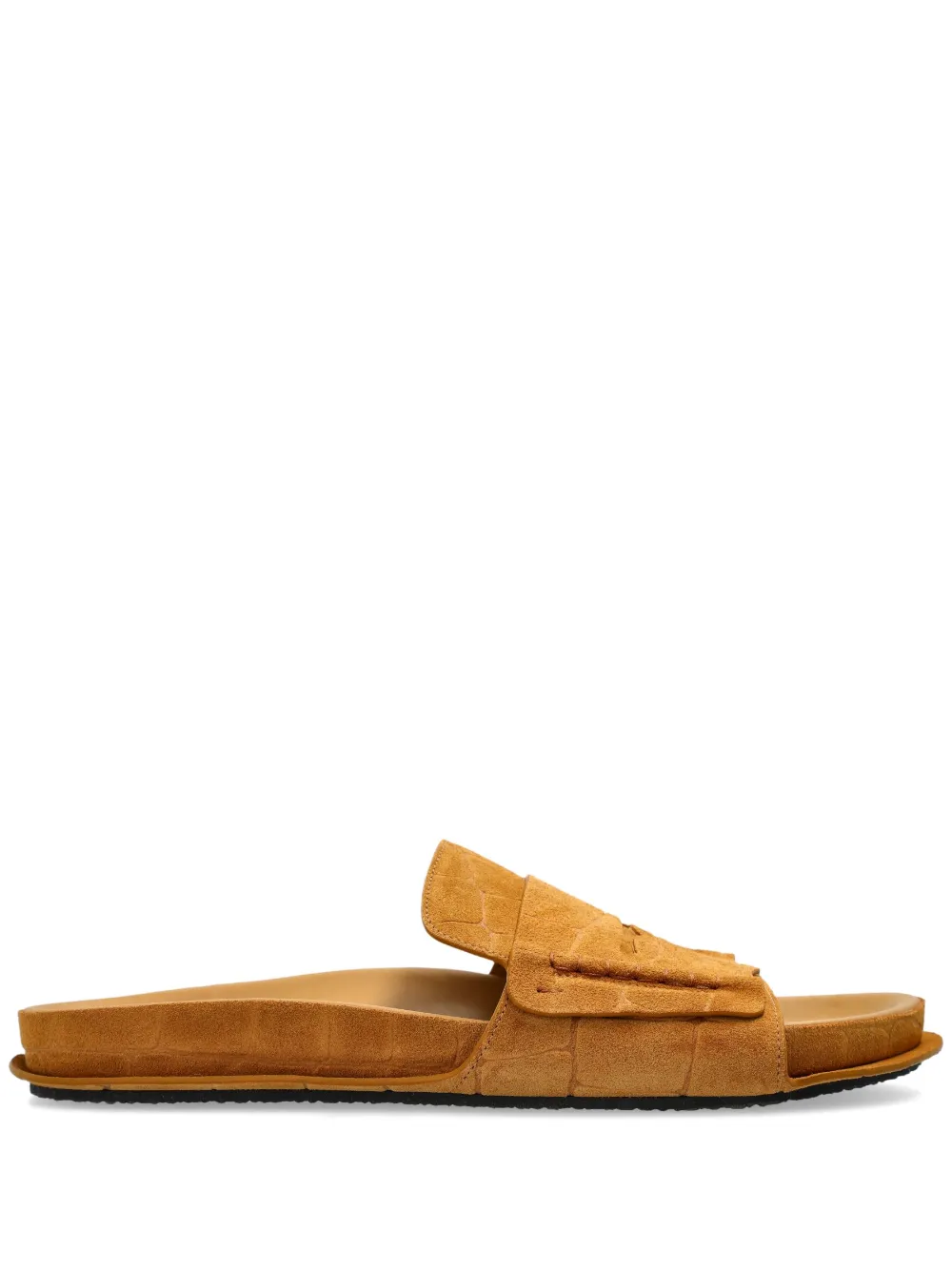 Jacquemus La Croisière slides Brown