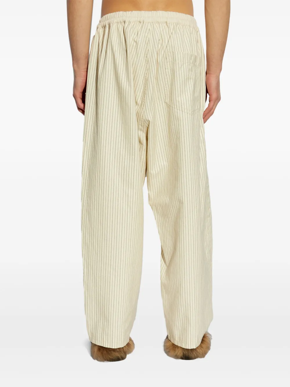 Maison Margiela Broek met krijtstreep Beige