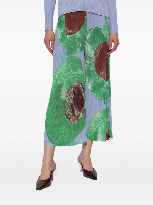 Pleats Please Issey Miyake プリーツ パンツ | グリーン | FARFETCH JP