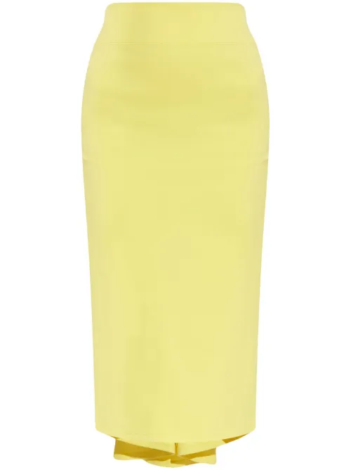 Jupe droite à design drapé - Jacquemus - Modalova