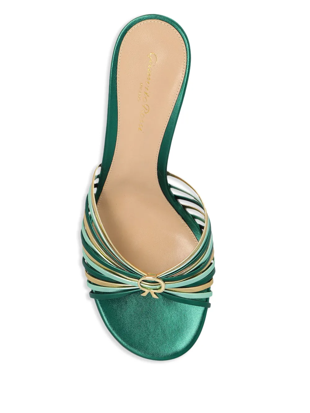 Gianvito Rossi Vyna mules Green