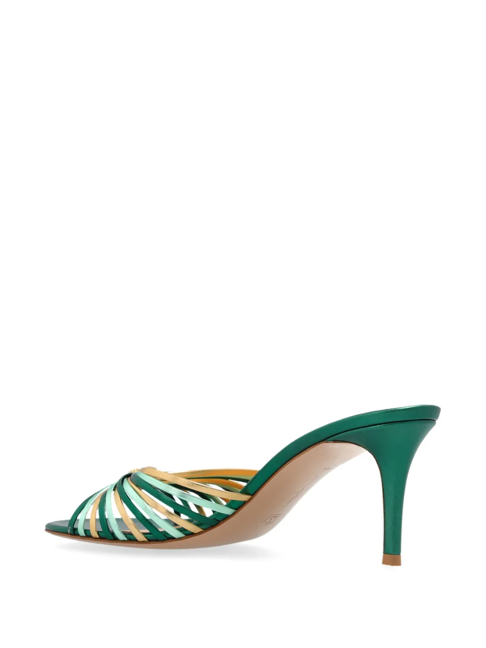 Gianvito Rossi Vyna mules Green