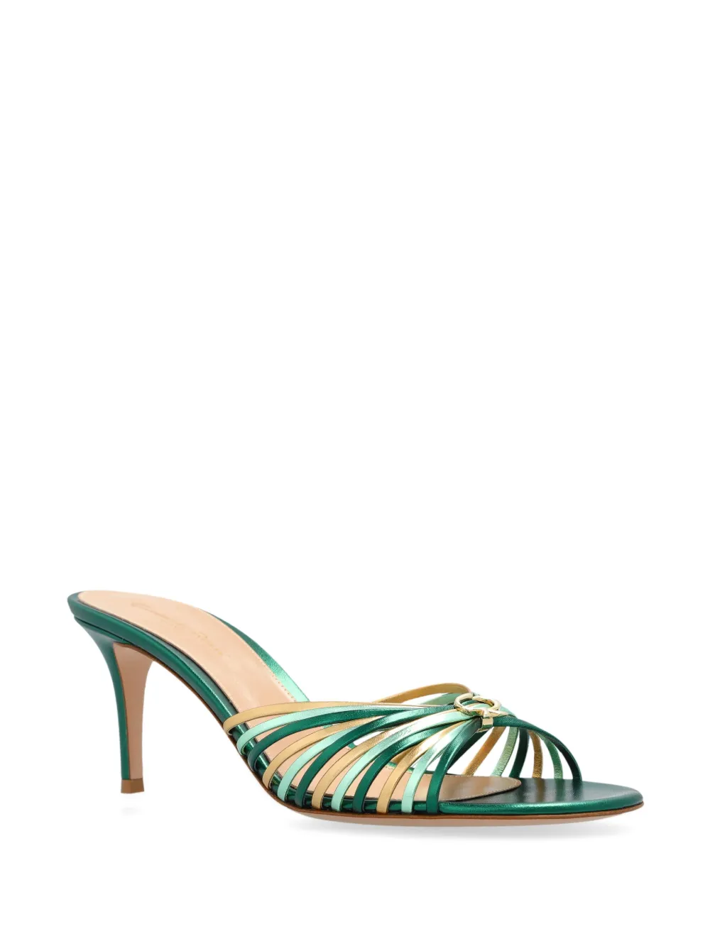 Gianvito Rossi Vyna mules Green