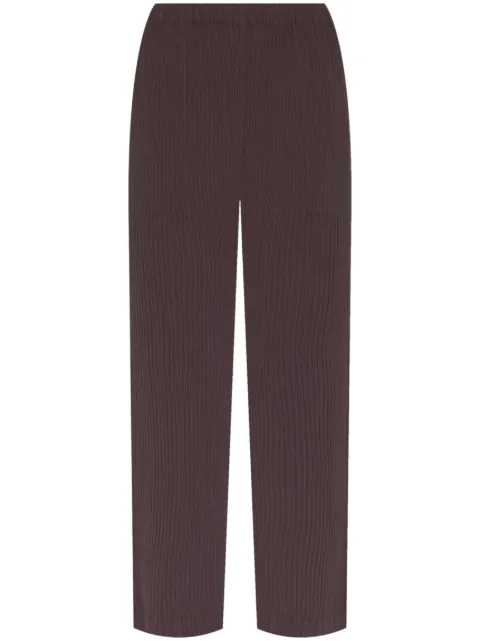 Issey Miyake pantalones Hatching Pleats