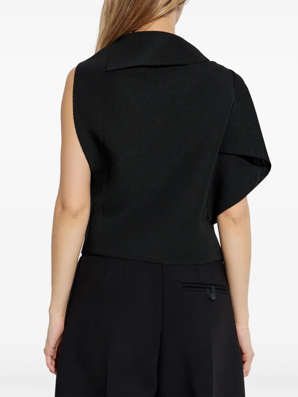 Jacquemus Trapèze top Zwart